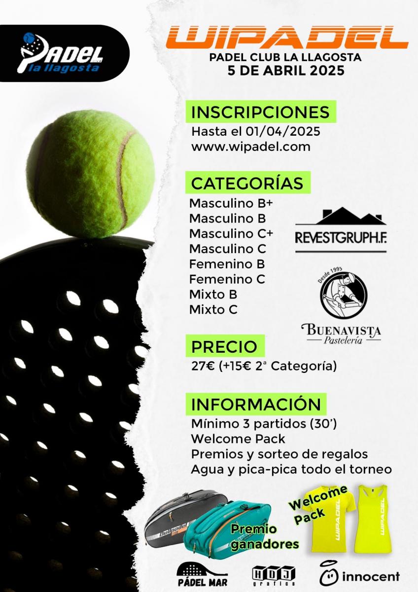 cartel del torneo