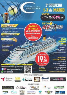 poster del torneo 3ª PRUEBA CAP BARCELONA