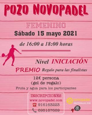 poster del torneo POZO FEMENINO