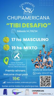 poster del torneo AMERICANA TIBIDESAFIO