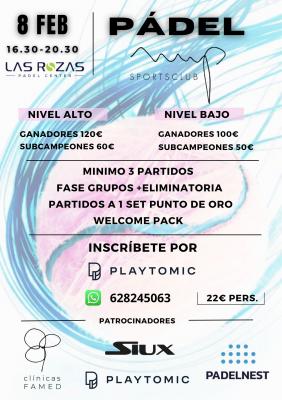 poster del torneo MP SPORTS CLUB