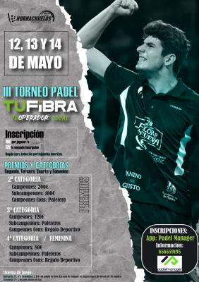 poster del torneo III TORNEO TUFIBRA “TU OPERADOR LOCAL”