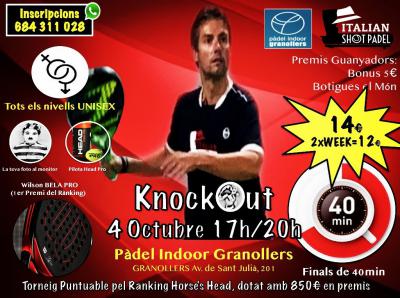 poster del torneo TORNEO KNOCKOUT