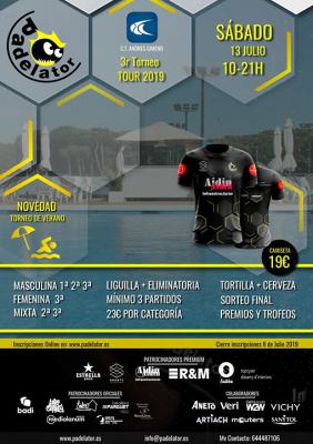 poster del torneo TORNEO DE VERANO - 3ER TORNEO TOUR 2019