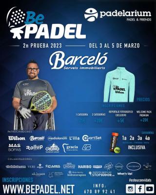 poster del torneo 2A PRUEBA BY BARCELÓ DEL BEPADEL TOUR 2023