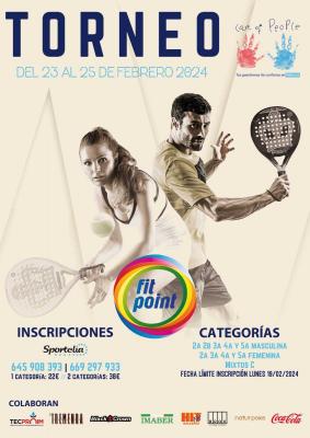 poster del torneo TORNEO CARE OF PEOPLE FIT POINT 2024