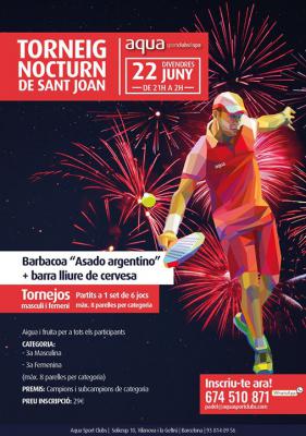 poster torneo TORNEIG NOCTURN DE SANT JOAN