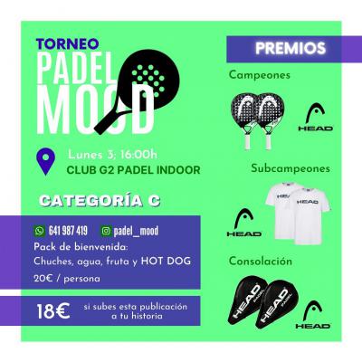poster del torneo TORNEO PADEL MOOD