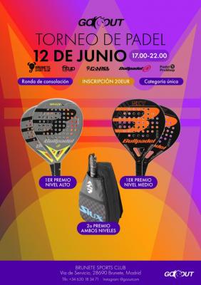 poster del torneo TORNEO GO OUT BRUNETE SPORTS CLUB