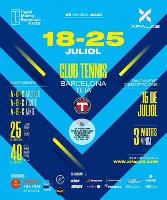 poster del torneo 6È TORNEIG 2020