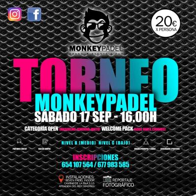 poster del torneo TORNEO MONKEY PADEL