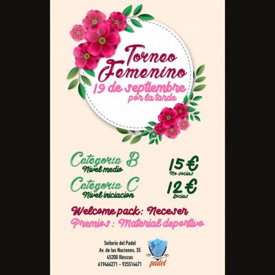 poster del torneo TORNEO FEMENINO