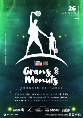 poster del torneo TORNEIG GRANS & MENUTS