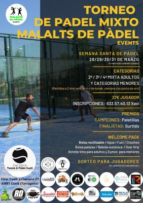 poster torneo TORNEO CUNIT SEMANA SANTA