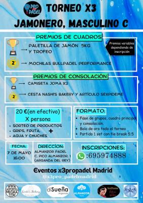 poster torneo TORNEO JAMONERO NIVEL C