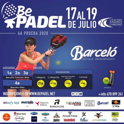 poster del torneo 4ª PRUEBA BEPADEL