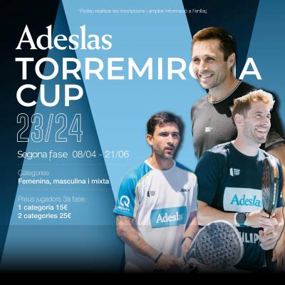 poster torneo ADESLAS TORREMIRONA CUP SEGUNDA FASE 23/24