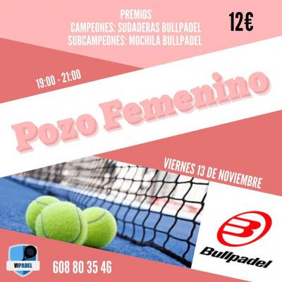 poster del torneo POZO FEMENINO