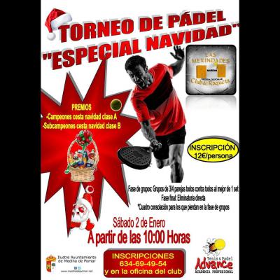 poster del torneo TORNEO ESPECIAL NAVIDAD