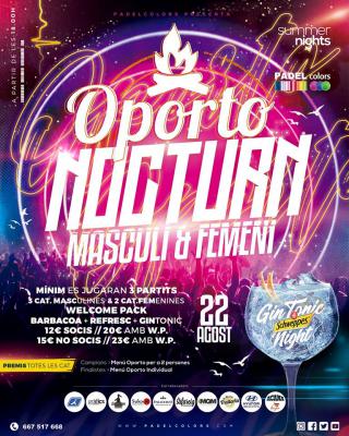 poster del torneo OPORTO NOCTURN MASCULÍ & FEMENÍ