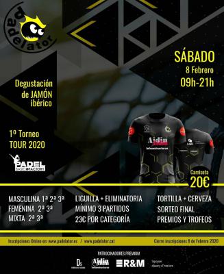poster del torneo 1º TORNEO TOUR 2020