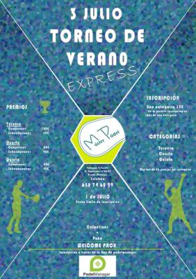 poster del torneo TORNEO VERANO EXPRESS