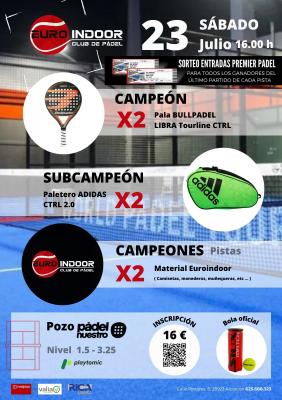 poster del torneo POZO INICIACION PREMIER PADEL
