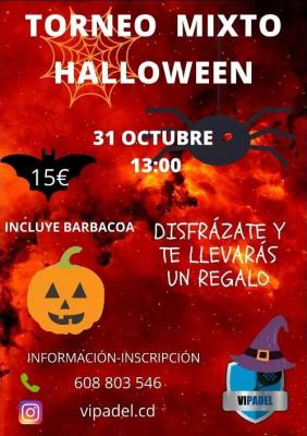 poster del torneo TORNEO MIXTO HALLOWEEN