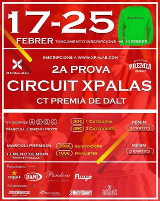 poster torneo 2A PROVA CIRCUIT XPALAS 2024