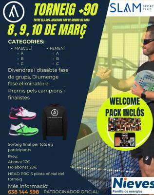 poster torneo TORNEIG +90
