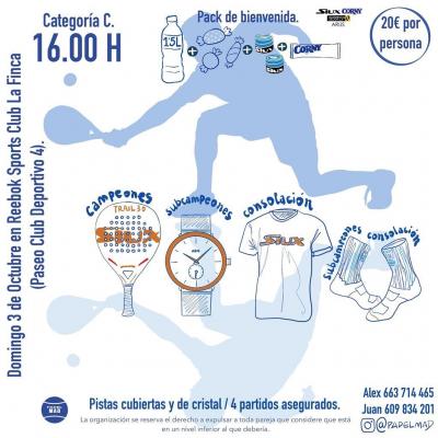 poster del torneo TORNEO MASCULINO