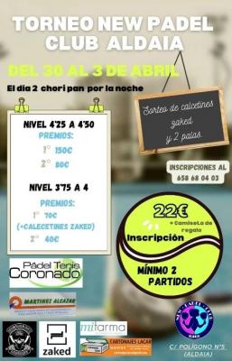 poster torneo TORNEO DE PADEL
