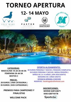 poster del torneo TORNEO INAUGURACIÓN