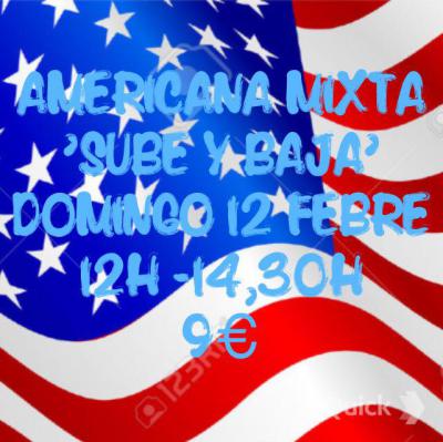 poster del torneo AMERICANA MIXTA 