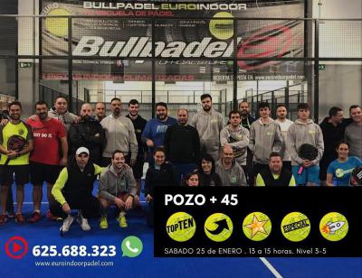 poster del torneo POZO +45