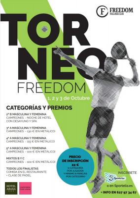 poster del torneo TORNEO FREEDOM