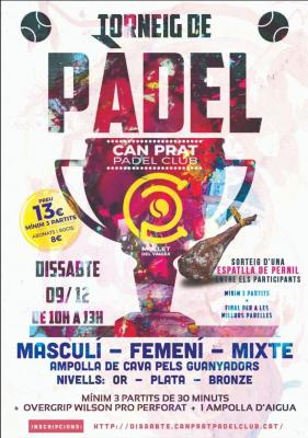poster del torneo TORNEIG CAN PRAT