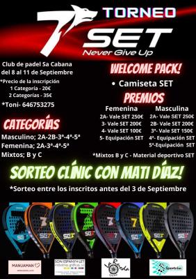 poster del torneo TORNEO SET