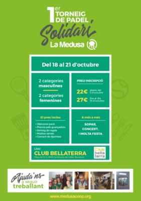 poster del torneo 1er TORNEIG SOLIDARI LA MEDUSA