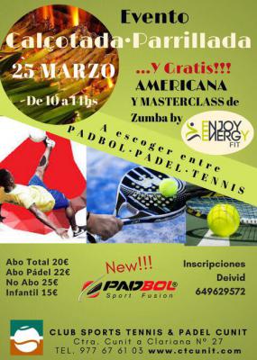 poster del torneo CALÇOTADA + AMERICANA