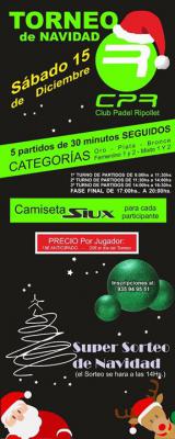 poster del torneo TORNEO DE NAVIDAD CPR