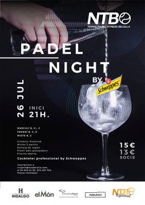 poster del torneo PADEL NIGHT