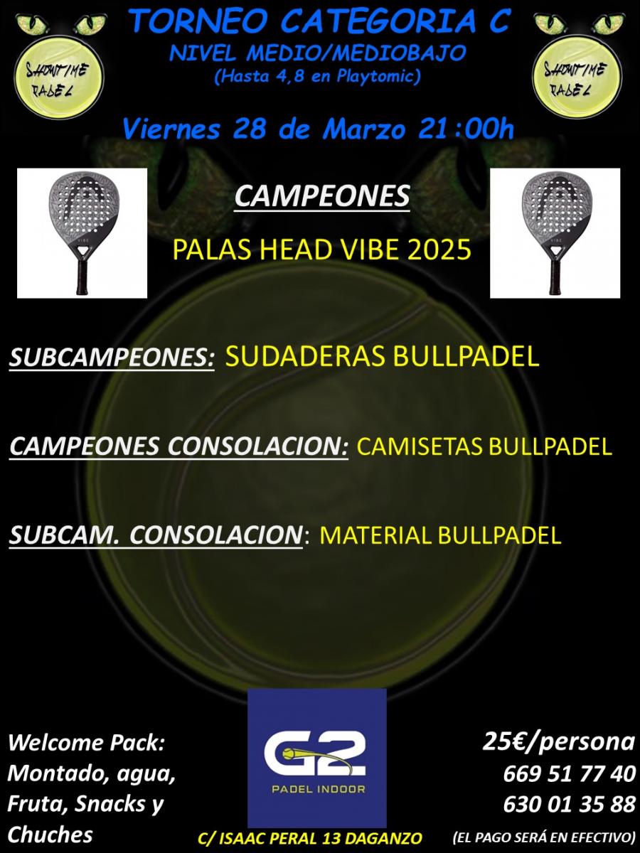 cartel del torneo