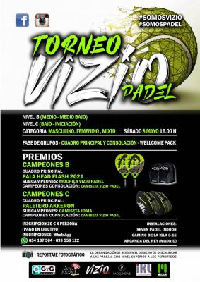 poster del torneo TORNEO VIZIO PADEL