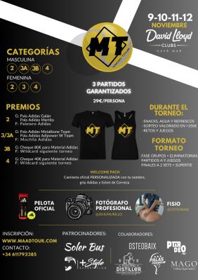 poster del torneo III-MT: DAVID LLOYD GAVA MAR
