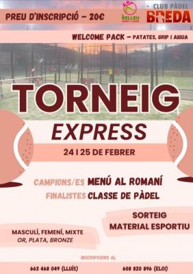 poster torneo TORNEIG EXPRESS