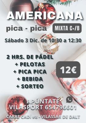 poster del torneo AMERICANA PICA-PICA