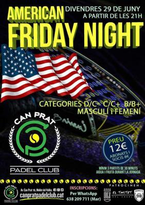 poster del torneo AMERICAN FRIDAY NIGHT