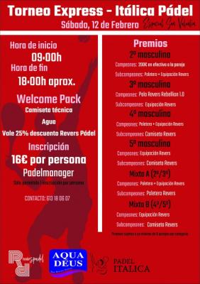 poster del torneo I TORNEO EXPRESS -  ESPECIAL SAN VALENTÍN