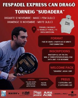 poster del torneo TORNEIG SUDADERA